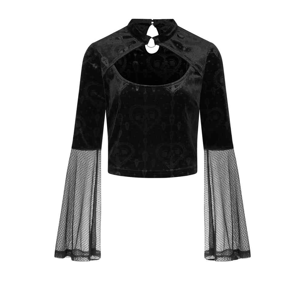 Banned - Sedna Longsleeve top - Zwart